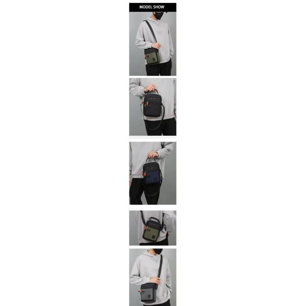 Custom Color Logo Cycling Messenger Bag Men's Shoulder Sling Bag