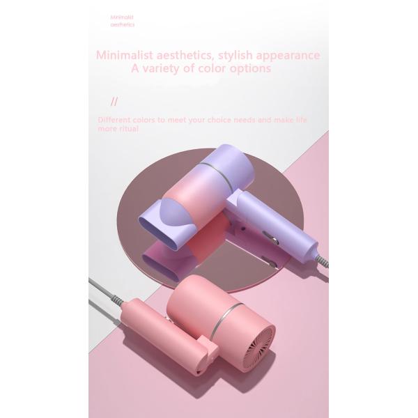 1200W Portable Ionic Electric Hair Dryer Lightweight Blow Foldable For Home & Travel