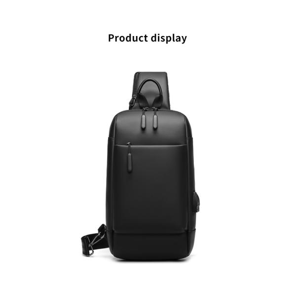 Factory Wholesale new design travel shoulder bag korean crossbody custom chest men sling bag