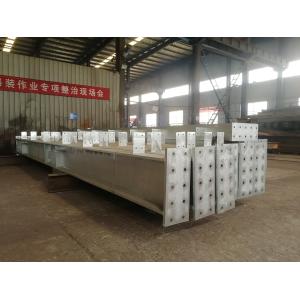 Quality Hot Dip Galvanized H-Section Steel Beam Column Q235B Q355B for sale