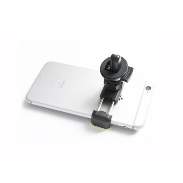 Plastic Mobile Phone Stand Holder 360° Rotation Stable Base For Car Phone Holder