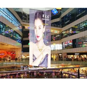 Quality Super Bright P3.91 Indoor Transparent LED Display Screen For Advertising for sale