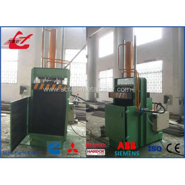 Vertical Hydraulic Drum Crusher , Drum Compactor 25 Ton Force 11kW Motor