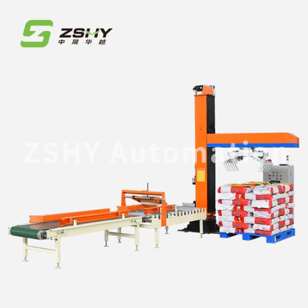 Buy 380V Single Column Automatic Palletizing Machine Bag Package Robot Palletizer at wholesale prices