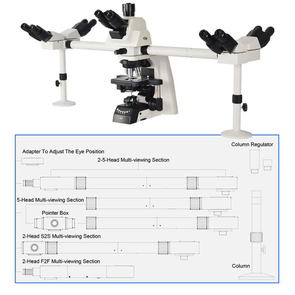 Rohs OPTO EDU A17.1091 Manual Microscope Research Laboratory 10 People