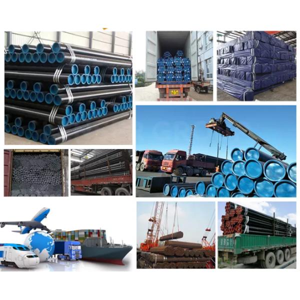 High Presssure Carbon Steel Pipe Ms CS Seamless Tube API 5L ASTM A106