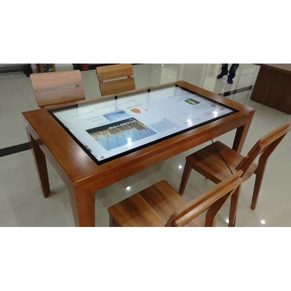 43 Inch Object Recognition Restaurants Smart Digital Interactive Multi Touch Table Price Shop Dining Table for Education