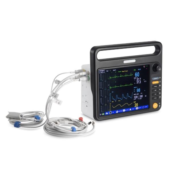 6 Parameters Cardiac Patient Monitor With 12.1 Inch Touch Screen