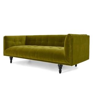 Customized Size Living Room Sofas Sectional With High Density Sponge