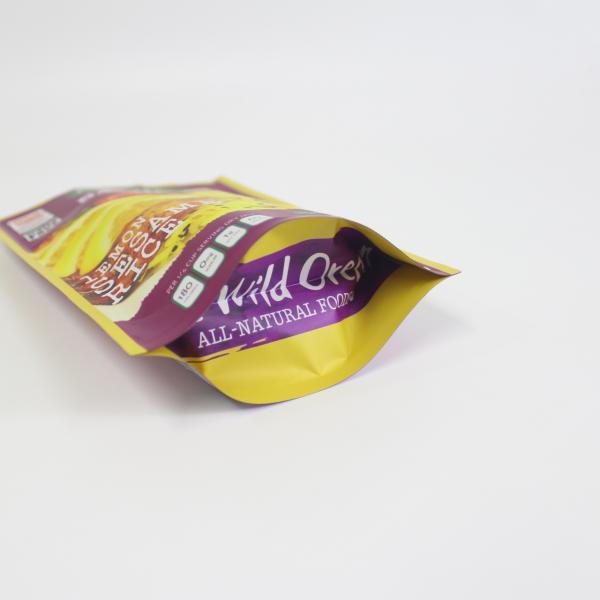 Food grade custom food packaging bag plastic aluminum foil bags zip lock stand up pouch for curry powder