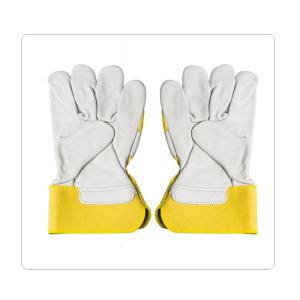 Metal Smelting Cotton Cow Leather Safety Gloves