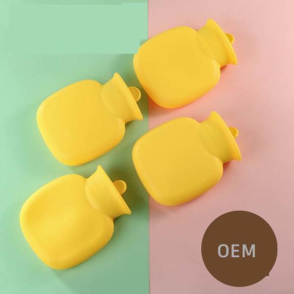 350ML Cute Hot Water Bottle Bag With Removable Cover For Kid Woman Christmas Gifts