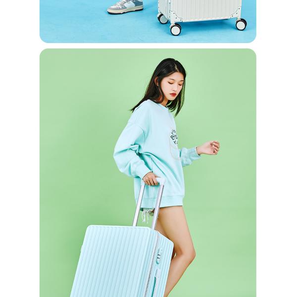 888 Luggage New Model Luggage Case Durable College Student Trolley Suitcase Multi-Directional Wheels Travel Case Carry-On with Combination Lock hard