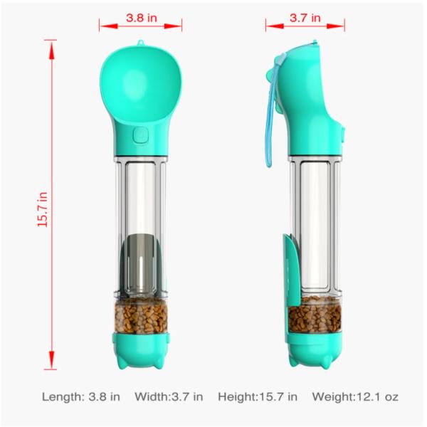 Outdoor Portable Dog Water Bottle Dispenser Leak Proof Dog Water Bottle Dispenser