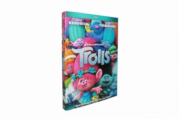 Buy Hot selling Wholesale trolls Cartoon Disney DVD Movies,new dvd,boxset free shipping at wholesale prices