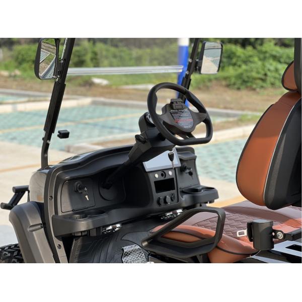 Max Charger Electric Club Car Golf Cart 2 4 6 Seats Hydraulic Shock 14inch Tire Size Charge Time h 7-9h