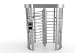 RFID Barcode Reader Intelligent Rotating Turn Style Gate Barrier For Dual Access
