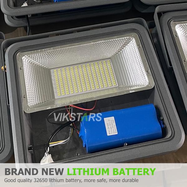 Aluminum solar reflectors 400w with mono solar panel high quality solar flood lights