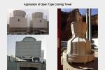 60T Open Loop Cooling Tower / Metal Structure Open Water Cooling System