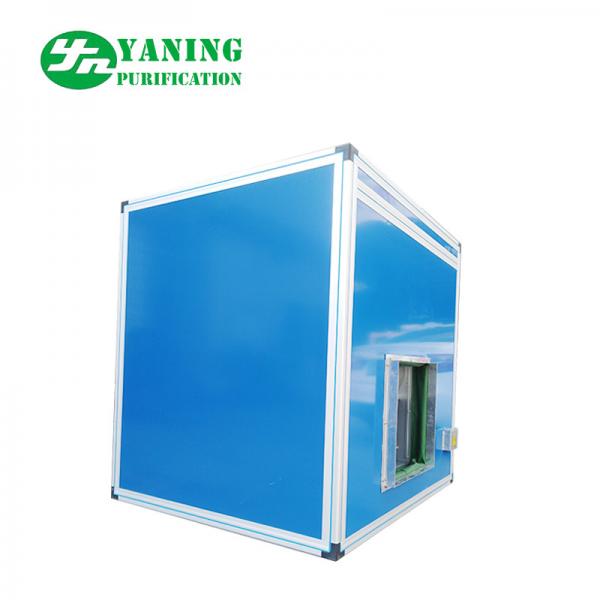 Buy Blue Powder Coating Exhaust Air Unit , Fresh Air Unit / Booster Box Adjustable Pressure at wholesale prices