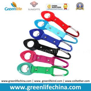 Carabiner with belt key chain, custom logo printing key chain