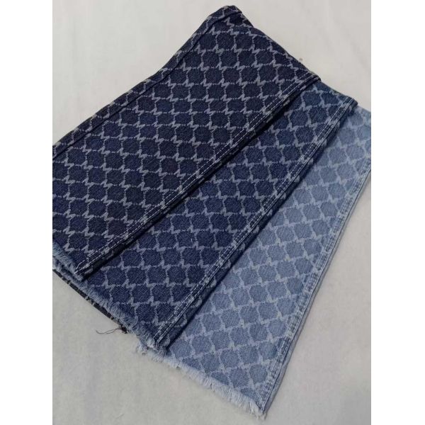 Beautiful pattern Heavy weight Dark blue with full width 180cm /10x7 Denim fabric for jeans