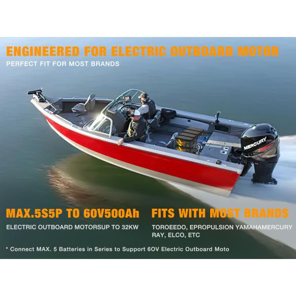 Customized Electric Boat Lifepo4 Battery Pack 12V 24V 36V 48V 60V Volt Lithium Ion Battery Pack For Boat Rv Camper Car