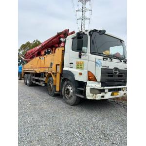 Quality Putzmeister 49 Meters Concrete Pump Truck Second Hand Pump 49M with Hino Truck Pumps 2012 for sale