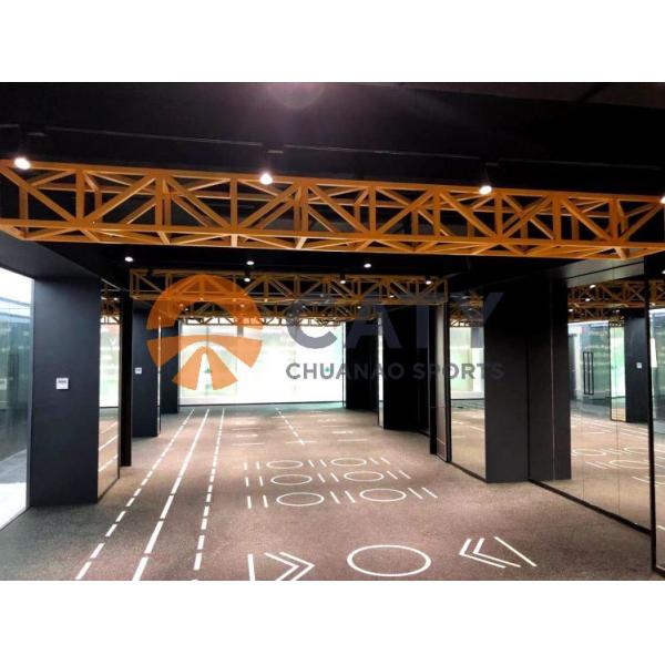 Soundproof Fitness Rubber Flooring Tiles Multifunctional Anti Slip