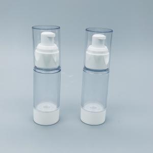 Quality White Transparent Acrylic Airless Bottle 15 30 50ML for sale