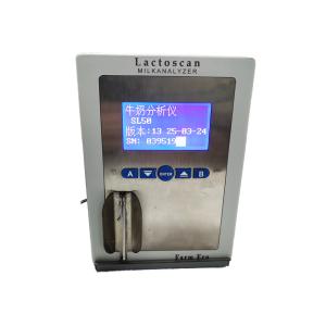 China Farm Milk Quality Analyzer For Lactose Fat Solids Testing on sale