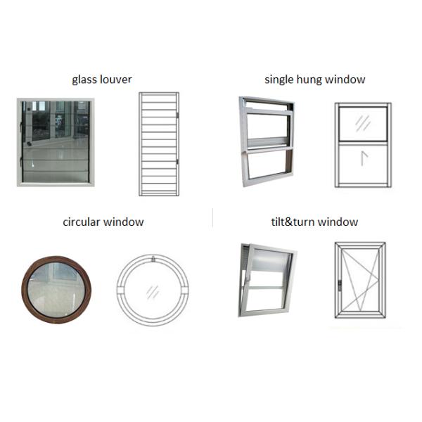 Tempered Laminated Double Glass Aluminum Frame Bifold Door Commercial Design