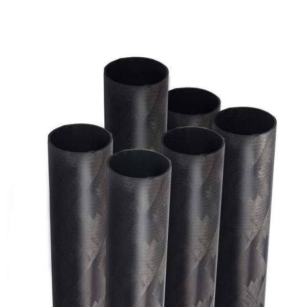 Drone Accessories Length Customized Filament Winding Tube with Pultrusion Composites