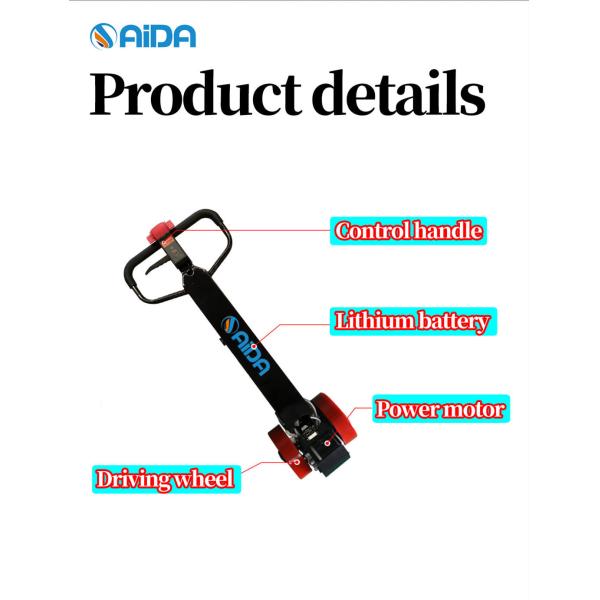Manual Stacker Electric Stacker Forklift Pallet Jack 2000kg Capacity 2 Way Entry Type