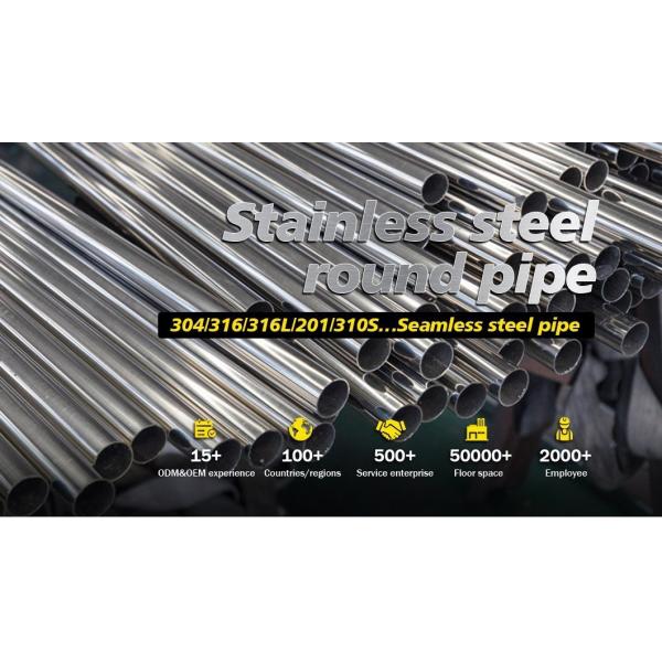 Factory Price 310S Ss 201 304 310 Stainless Steel Tubes Pipe for Construction Material