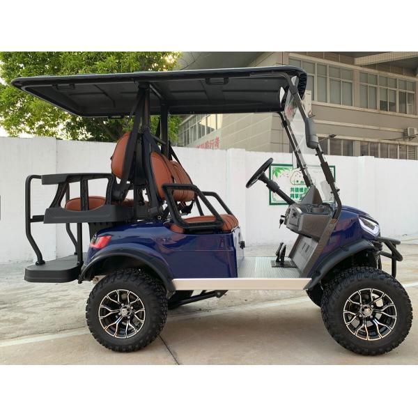 Private Mold Electric Lifted Cart 4 Passenger Chinese Hunting Golf Carts with Rear Disc Brake