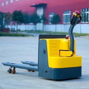 Quality Economical Small Electric Pallet Jack Safe Reliable Warehouse Tool 1500KG for sale