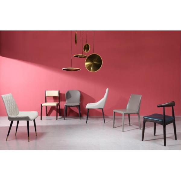 Home Modern Wood Full Dining Table And 6 Chairs Wooden Dining Room Set Luxury