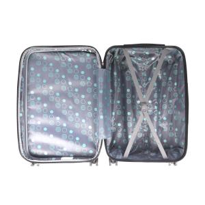 ABS Hardside Fashion Silver Travel Luggage Sets