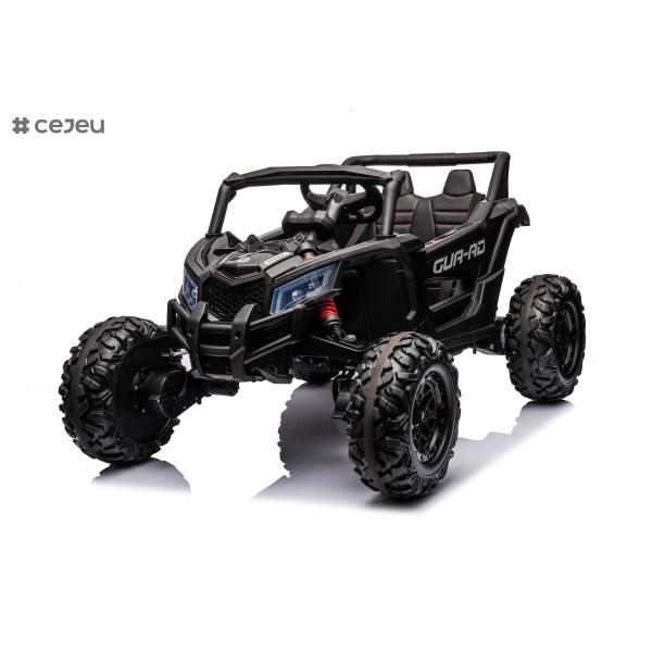 12V Battery Powered Ride on UTV w/ Remote Control, Adjustable Speed & Storage Trunk, Electric Toy Car for Kids