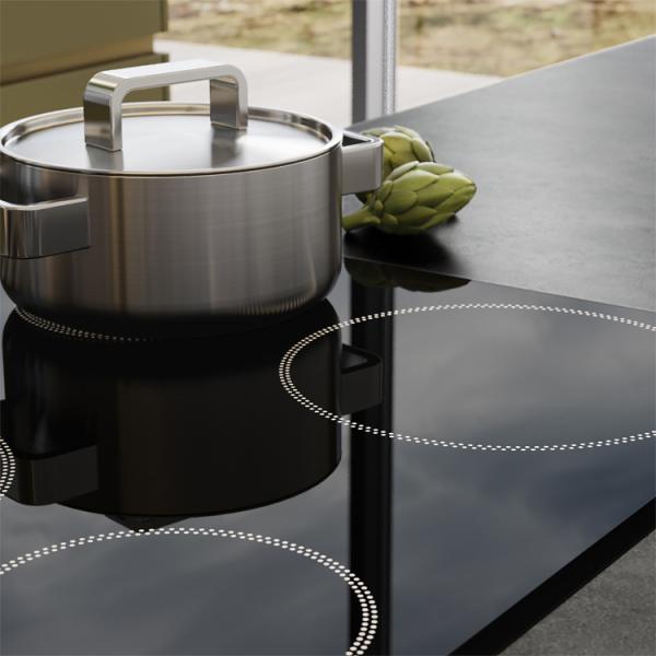 Waterproof Kitchen Furniture Modern Design Kitchen Cabinets PVC Kitchen Cabinets