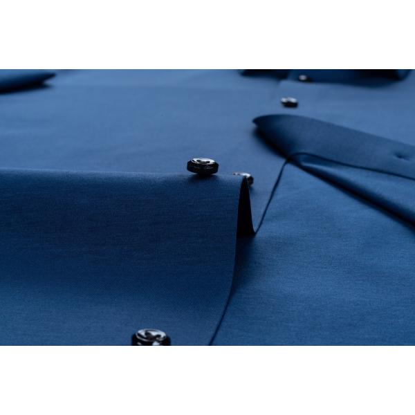 LCBZ Garment Men's Formal Shirts No Iron Elastic and 100% Cotton for Wrinkle-Free Wear