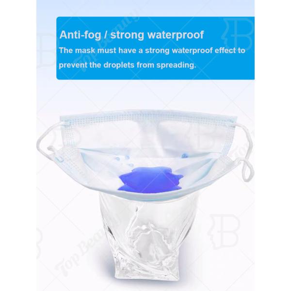 Bfe 99 Earloop Disposable Dust Mask 3 Ply Non Woven Face Mask Splash Resistant