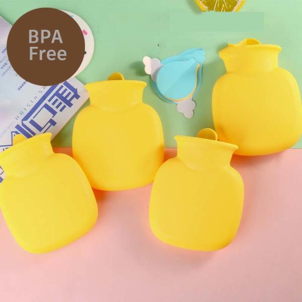 350ML Cute Hot Water Bottle Bag With Removable Cover For Kid Woman Christmas Gifts