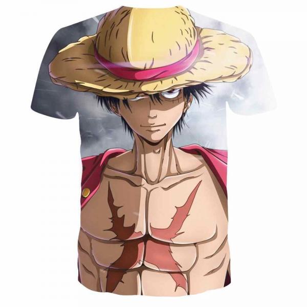 OEM Pattern Short Sleeve Tee Shirt , Anti pilling Anime Short Sleeve Shirt