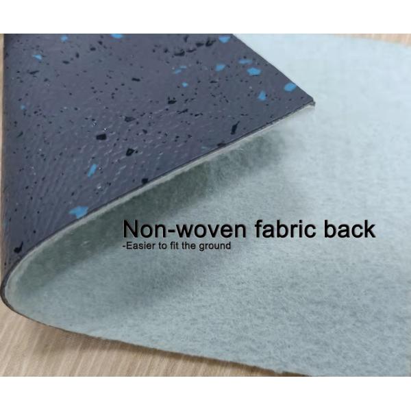 Glue Down Bus Vinyl Flooring Commercial Safety Flooring With Homogeneous Felt Back
