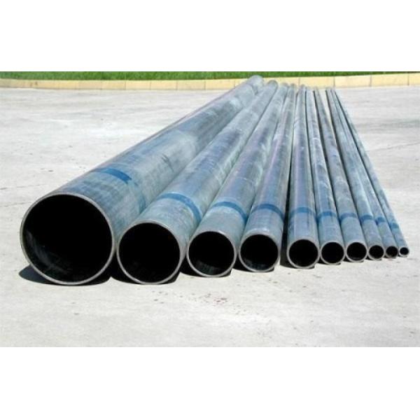 Hot Dipped SGCD Galvanized Round Steel Pipe 15-219 Mm Diameter 0