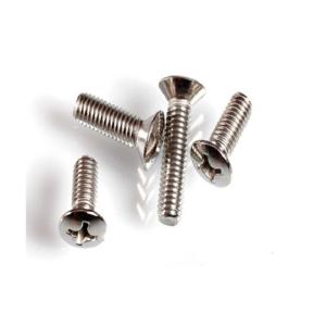 Custom Socket Stainless Steel Flat Head Screws Different Thread Pitch
