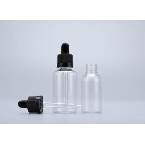 Quality E Liquid 100% PET Plastic Dropper Bottles With Childproof Caps for sale