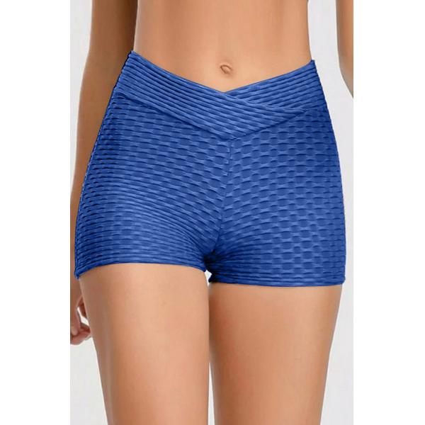 Spandex Polyester Women'S Running Shorts , Dry Fit Women'S Booty Shorts